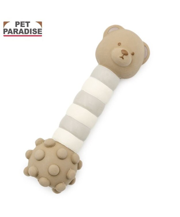 PET PARADISE ペットパラダイス くまちゃん  ラテックス トイ 《ブラウン》 ブラウン