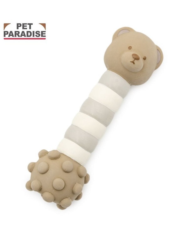 PET PARADISE ペットパラダイス くまちゃん  ラテックス トイ 《ブラウン》 ブラウン