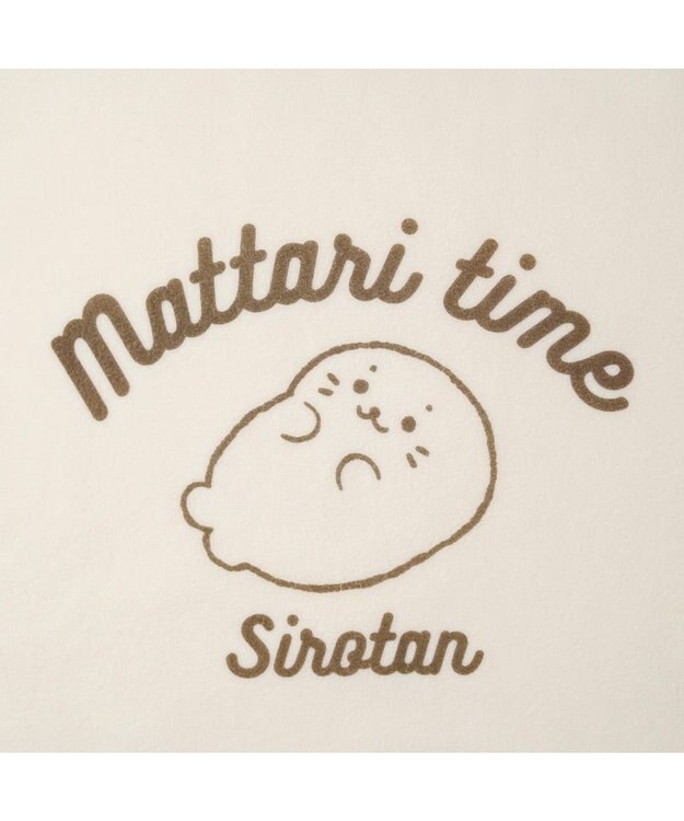 Mother garden しろたん フリース ルームウェア 上下セット ユニセックス ホワイト