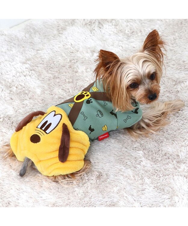 PET PARADISE ディズニー プルート ロンパース 小型犬 イエロー