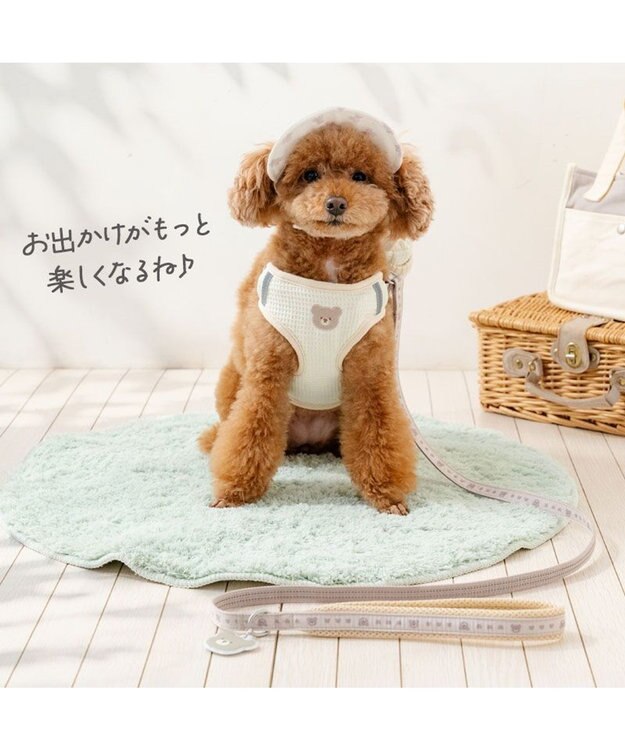 PET PARADISE ペットパラダイス くまさん リュックハーネス ３Ｓ ホワイト