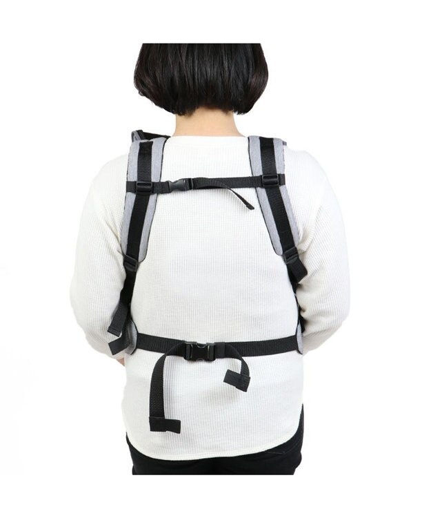 PET PARADISE J.PRESS マルチリュック グレー （M ）L ハグ＆キャリー 小型犬 グレー