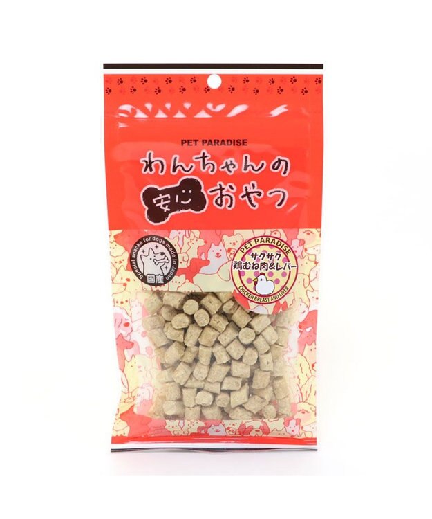 PET PARADISE さくさく 鶏むね＆レバー 22g 国産 -