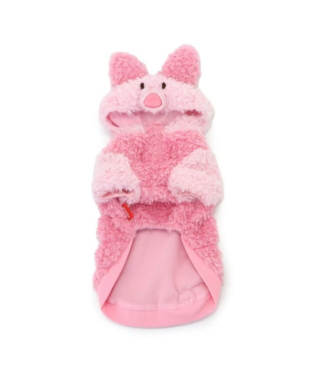 PET PARADISE ディズニー ふわふわなりきり パーカー 《ピグレット》 小型犬 ピグレット