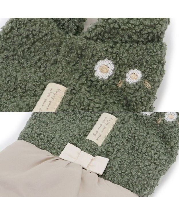 PET PARADISE ペットパラダイス 遠赤外線 エアベスト 《カーキー》 小型犬 カーキ