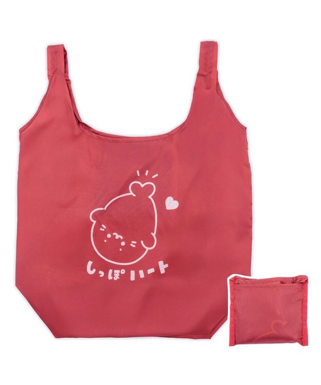 Mother garden しろたん エコバッグ 《しっぽハート》 単品 しっぽハート