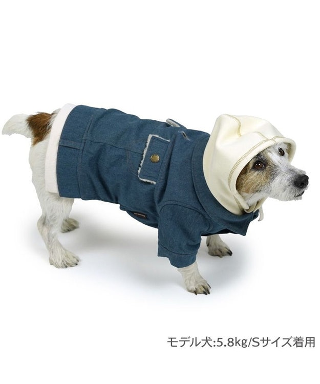 ペットパラダイス 重ね着風デニムジャケット 小型犬 / PET