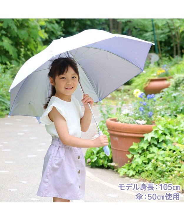 Mother garden マザーガーデン スワン 晴雨兼用傘 手動 長傘 50cm/55cm スワン柄