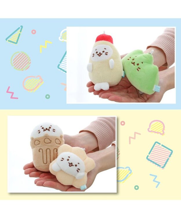 Mother garden しろたん ダジャレ マスコットキーホルダー  《マヨってる》 単品 マヨってる