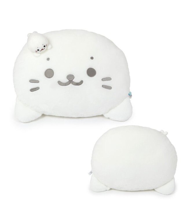 Mother garden しろたん ちょこんと 膝上クッション 33cm -