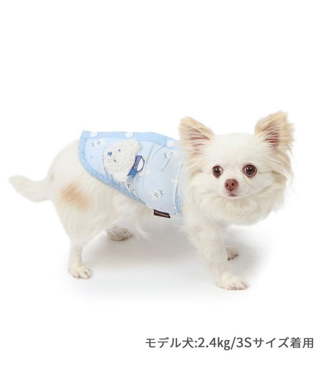 ペットパラダイス 接触冷感 背中開き タンクトップ 《しろくま