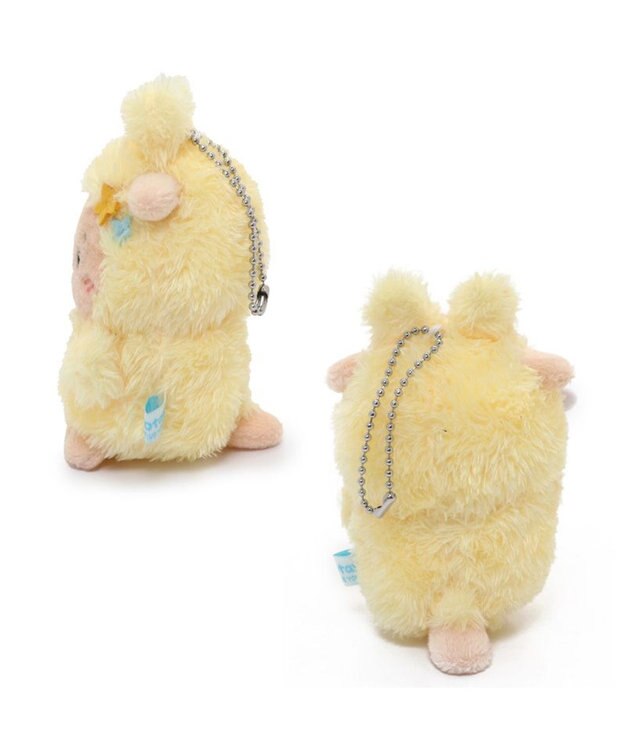 Mother garden らっこいぬ お月見 うさぎキーホルダー らっこいぬ