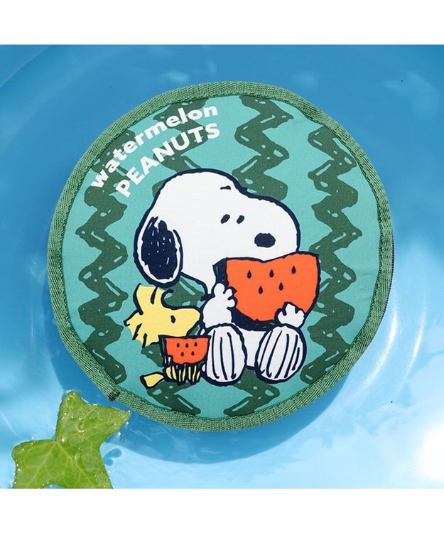 PET PARADISE スヌーピー  スイカ フロートトイ グリーン