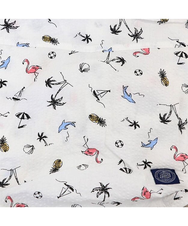 PET PARADISE J.PRESS リップル パンツつなぎ 小型犬 ホワイト