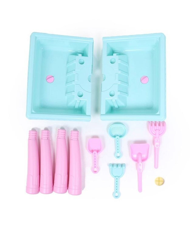 Mother garden マザーガーデン ウォータープレイテーブル 《パステル》水遊び フラワー プラおもちゃ -