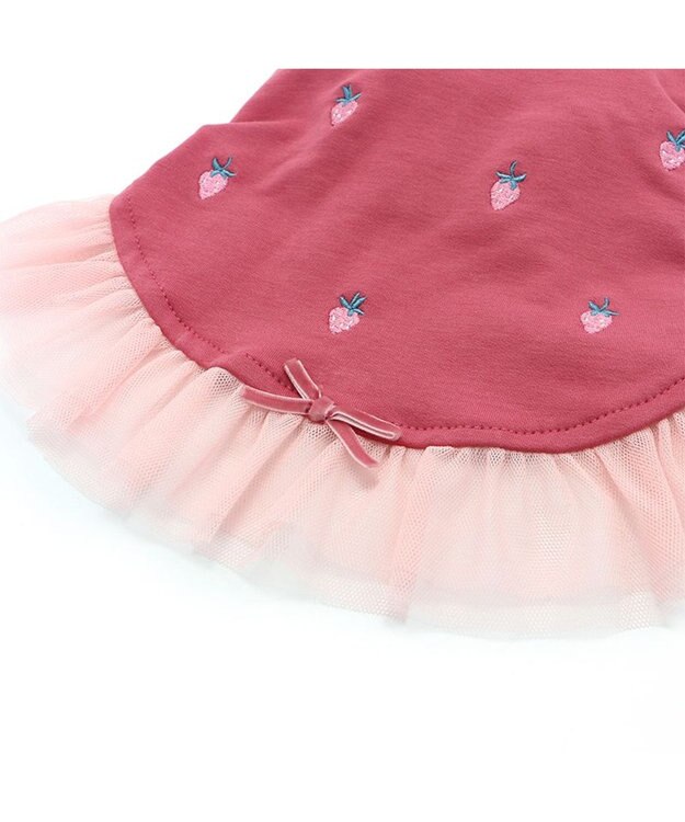 PET PARADISE ペットパラダイス パーカー 苺柄 《ピンク》 小型犬 ピンク