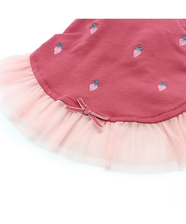 PET PARADISE ペットパラダイス パーカー 苺柄 《ピンク》 小型犬 ピンク