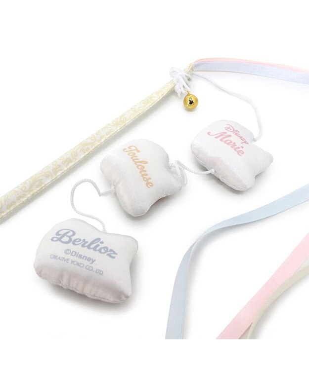 PET PARADISE ディズニー  ３兄弟 猫じゃらし マルチカラー