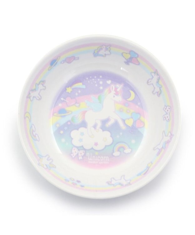 Mother garden マザーガーデン ユニコーン メラミン 深皿 食洗機可 プレート お皿 -
