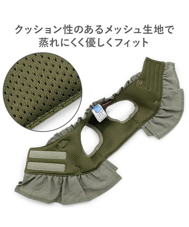 PET PARADISE ペットパラダイス ペタルオリーブ ベストハーネス ＳＭ 中型犬 カーキ