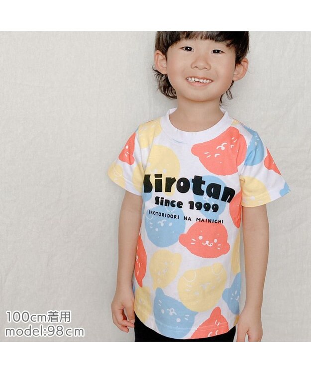 Mother garden しろたん キッズ 半袖 Ｔシャツ 《総柄》 総柄