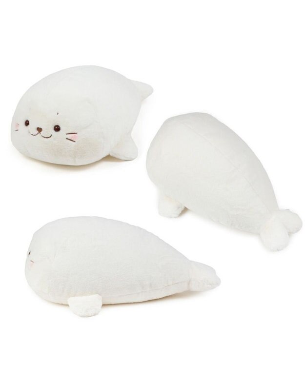 Mother garden しろたん クリーミー 抱き枕 55cm アイボリー