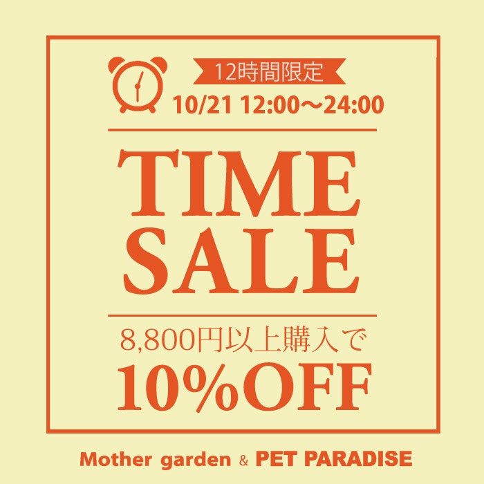 10/21（水）【12時間限定】 タイムセール 10％OFF