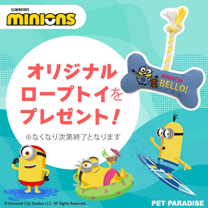 夏のミニオンキャンペーン