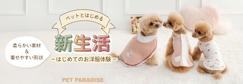 新生活　はじめてのお洋服