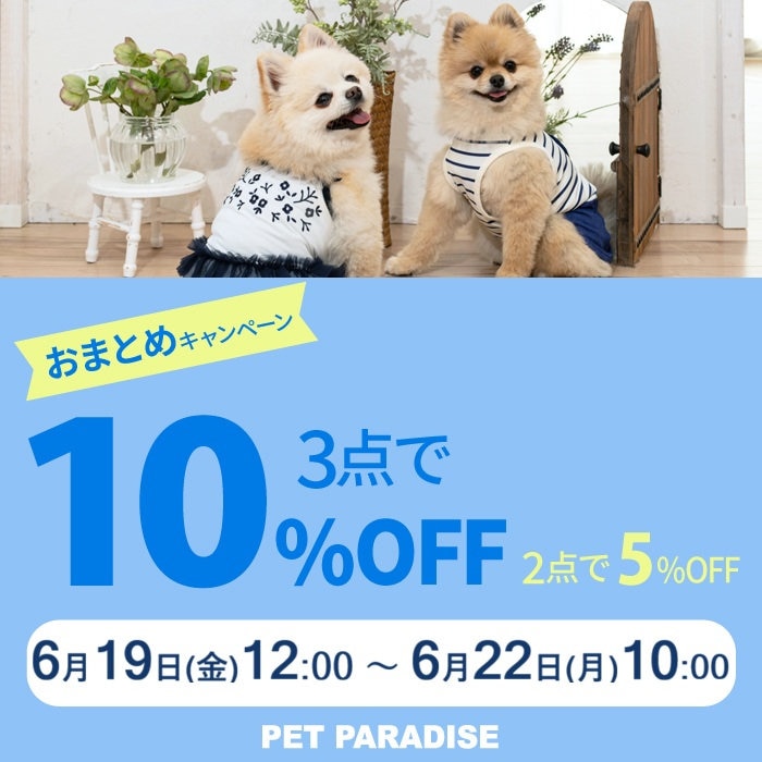 6月19日～おまとめでお買い得 ＼ 3点以上で10％OFF 2点で5％OFF